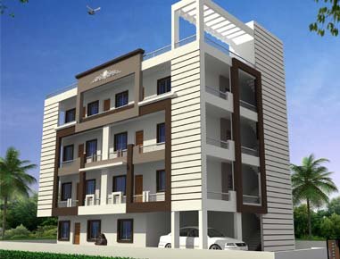 Residential Building (G+3),<br>Gulbarga, karnataka :Design for Esteem Civil Engineering